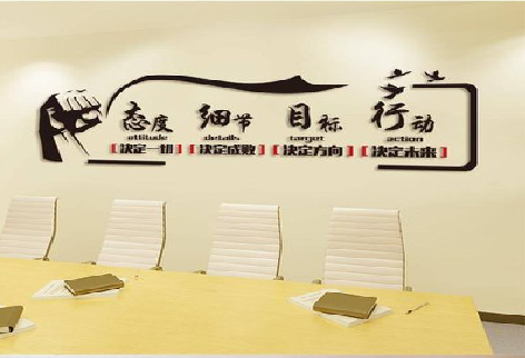  萧县企业文化墙主要展示什么？