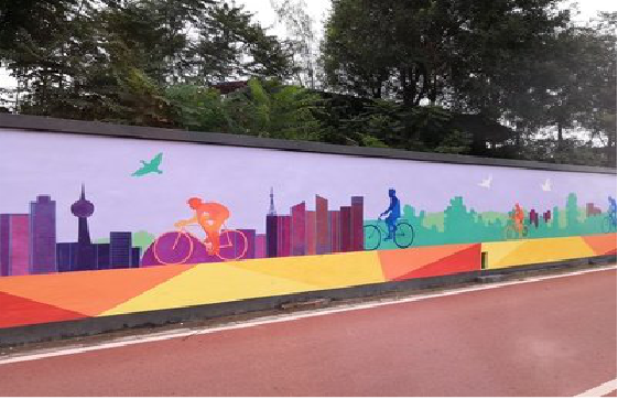  萧县墙体彩绘-围墙