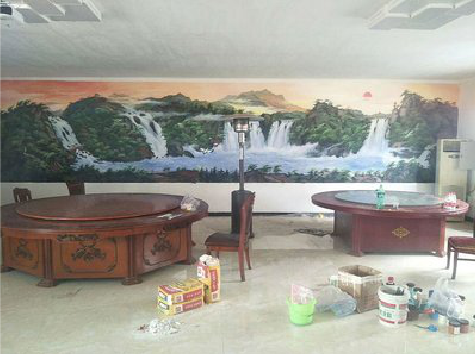  萧县墙绘-写实风景