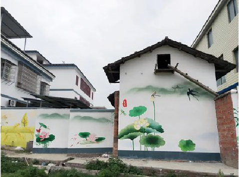  萧县室外墙绘-从选材到保养。