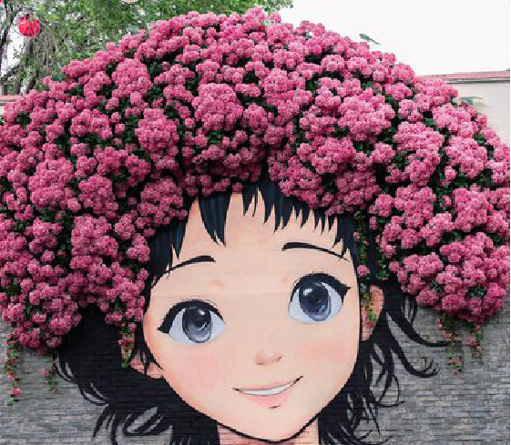  萧县墙体彩绘-网红墙打卡