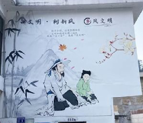  萧县分享几个墙绘保养知识。